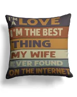 Cotton Drill Pillow (Dual Sided)