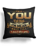 Cotton Drill Pillow (Dual Sided)
