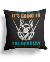 Cotton Drill Pillow (Dual Sided)