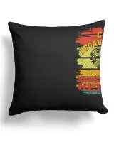 Cotton Drill Pillow (Dual Sided)