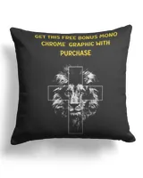 Cotton Drill Pillow (Dual Sided)
