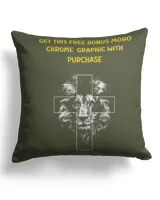 Cotton Drill Pillow (Dual Sided)