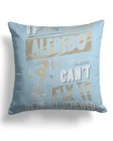 Cotton Drill Pillow (Dual Sided)