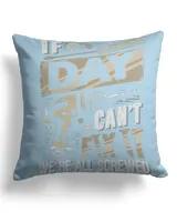 Cotton Drill Pillow (Dual Sided)