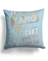 Cotton Drill Pillow (Dual Sided)