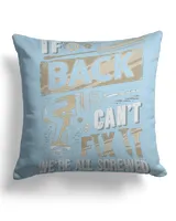 Cotton Drill Pillow (Dual Sided)