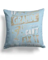 Cotton Drill Pillow (Dual Sided)