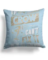 Cotton Drill Pillow (Dual Sided)