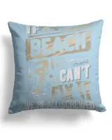Cotton Drill Pillow (Dual Sided)