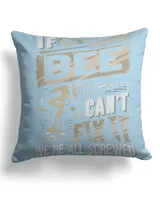 Cotton Drill Pillow (Dual Sided)