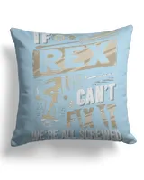 Cotton Drill Pillow (Dual Sided)