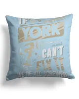 Cotton Drill Pillow (Dual Sided)