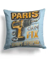Cotton Drill Pillow (Dual Sided)