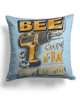 Cotton Drill Pillow (Dual Sided)