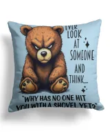 Cotton Drill Pillow (Dual Sided)