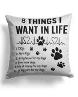 Cotton Drill Pillow (Dual Sided)