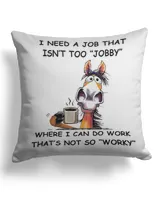 Cotton Drill Pillow (Dual Sided)