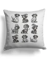 Cotton Drill Pillow (Dual Sided)