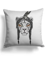 Cotton Drill Pillow (Dual Sided)