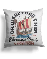 Cotton Drill Pillow (Dual Sided)