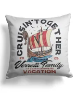 Cotton Drill Pillow (Dual Sided)