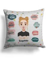 Cotton Drill Pillow (Dual Sided)
