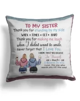 Cotton Drill Pillow (Dual Sided)