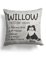 Cotton Drill Pillow (Dual Sided)