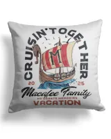 Cotton Drill Pillow (Dual Sided)