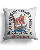 Cotton Drill Pillow (Dual Sided)
