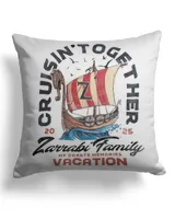 Cotton Drill Pillow (Dual Sided)