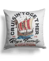Cotton Drill Pillow (Dual Sided)