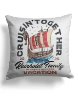 Cotton Drill Pillow (Dual Sided)