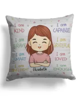 Cotton Drill Pillow (Dual Sided)