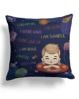 Cotton Drill Pillow (Dual Sided)