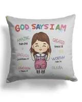 Cotton Drill Pillow (Dual Sided)