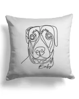 Cotton Drill Pillow (Dual Sided)