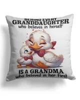 Cotton Drill Pillow (Dual Sided)
