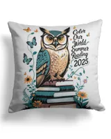 Cotton Drill Pillow (Dual Sided)