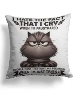 Cotton Drill Pillow (Dual Sided)
