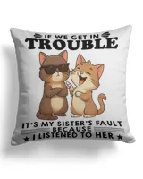 Cotton Drill Pillow (Dual Sided)