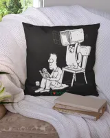 Cotton Drill Pillow (Dual Sided)