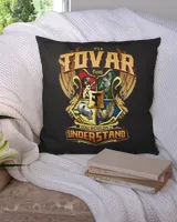 TOVAR Cotton Drill Pillow (Dual Sided) black 16x16in