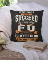 Cotton Drill Pillow (Dual Sided)