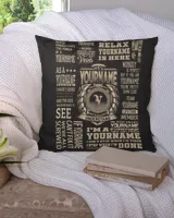 Cotton Drill Pillow (Dual Sided)