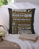 Cotton Drill Pillow (Dual Sided)