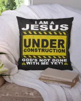 Cotton Drill Pillow (Dual Sided)