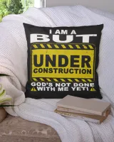 Cotton Drill Pillow (Dual Sided)