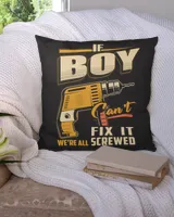 Cotton Drill Pillow (Dual Sided)