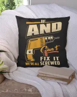 Cotton Drill Pillow (Dual Sided)
